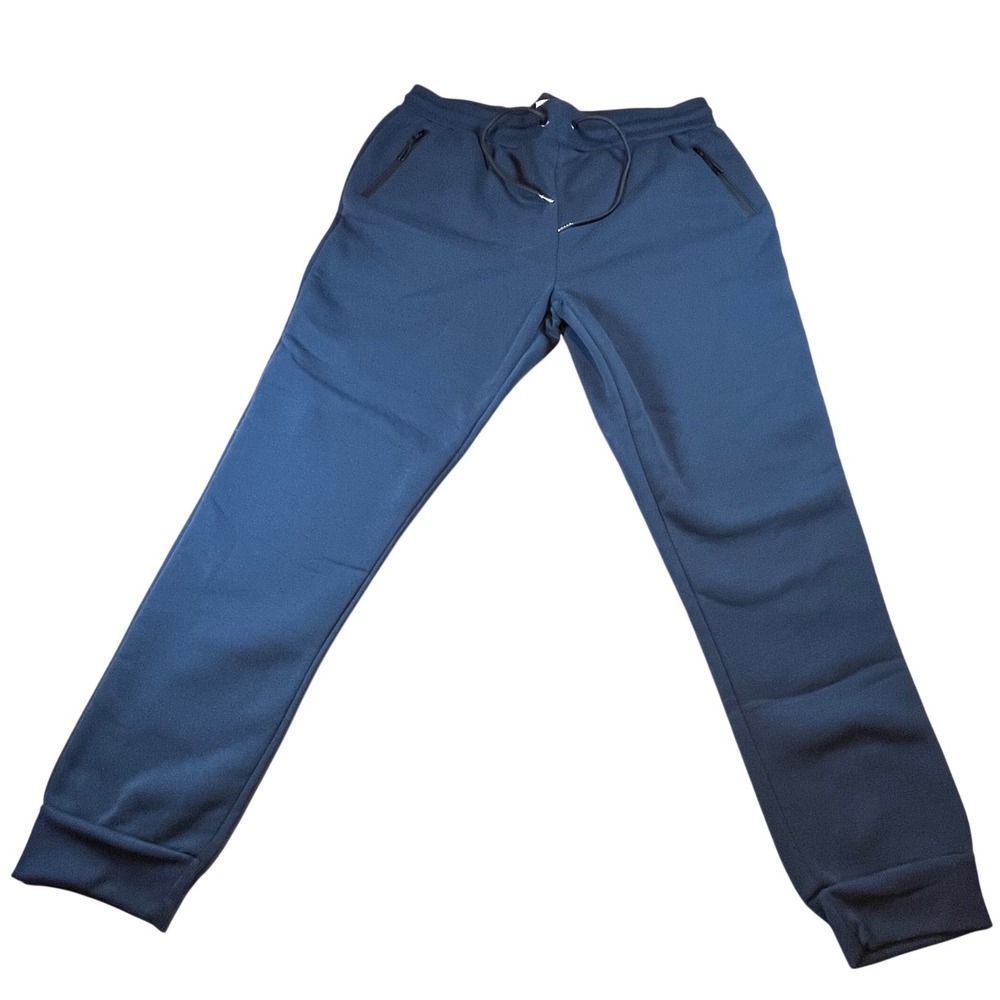 Pure Champ Mens Navy Blue Fleece Joggers Sweatpants MFJ-200 3XL NWT